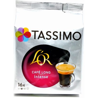 Tassimo L’OR Café Long Intense Káva v kapsli 16 ks