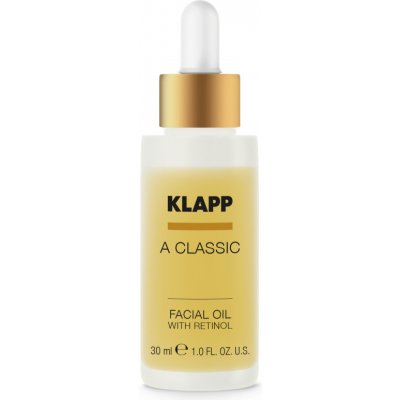 KLAPP Cosmetics Obličejový olej s retinolem (Facial Oil With Retinol, 30 ml)