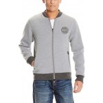 BENCH Bonded Bomber Sweatjacket Light Grey Marl Winter MA1052 – Sleviste.cz