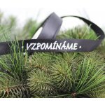 Stuha s textem Vzpomínáme 2/50 - černá - ST2556 – Zboží Dáma