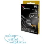 ADATA microSDXC 64 GB UHS-II U3 AUSDX64GUII3CL10-CA1 – Sleviste.cz