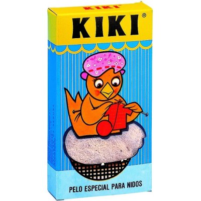 KIKI materiál na výrobu hnízda bílý 30 g – Zboží Dáma