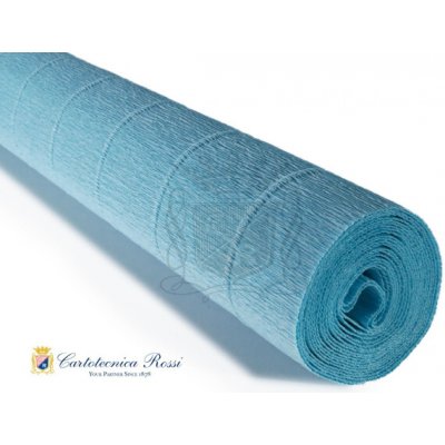 Italský krepový papír Cartotecnica Rossi 140g (50 x 250cm) - modrá obloha 956 – Sleviste.cz