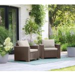 KETER California Chair 83 x 68 x 72 cm 2ks cappucino / písková – Hledejceny.cz