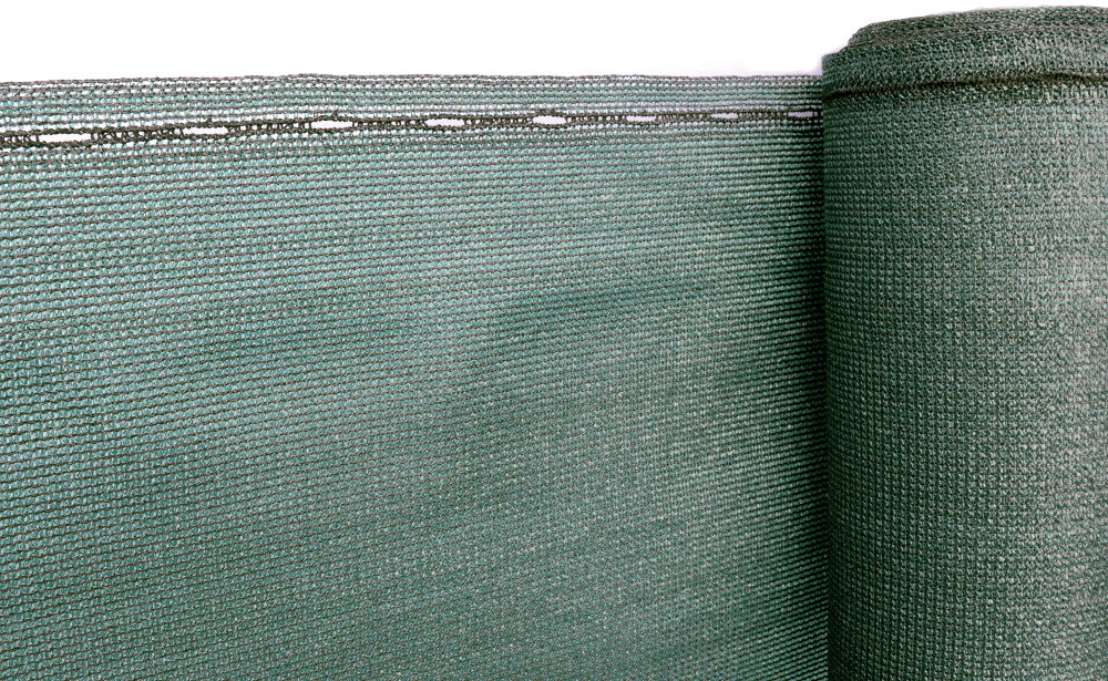 Stínící tkanina, zastínění 90%, výška 120 cm, zelená