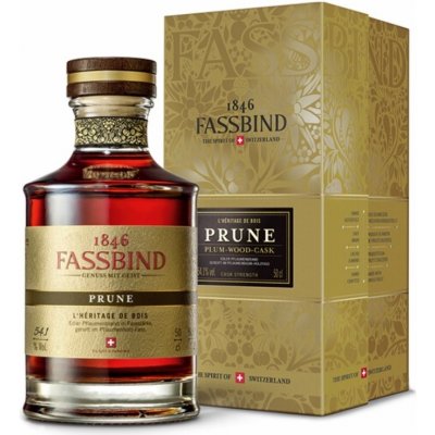 Fassbind L'Heritage de Bois Prune Švestka 54,1% 0,5 l (holá láhev) – Zbozi.Blesk.cz