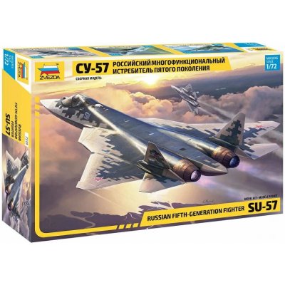 Zvezda Letoun SU-57 stavebnice 1:72 – Zbozi.Blesk.cz