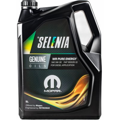 Selénia WR Diesel Pure Energy 5W-30 5 l – Hledejceny.cz