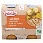 Babybio Sladká kukuřice s kuřetem 2 x 200 g – Hledejceny.cz