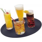 Cambro Camtread Servírovací tác kulatý protiskluzový Cambro černý Černá 355xH21mm – Zboží Dáma