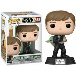 Funko Pop! Star Wars The Book of Boba Fett Luke Skywalker and Grogu Star Wars 583 – Zboží Dáma