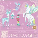 Djeco Do it yourself Color.Assemble.Play Fairy world – Hledejceny.cz