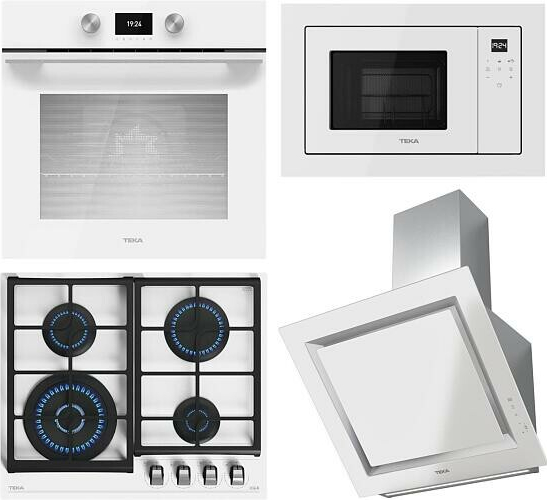 Set Teka HLB 8600 WH + ML 8210 BIS WH + GZC 64320 XBC WH + DLV 68660 TOS WH