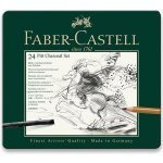 Faber-Castell Uhel Pitt Monochrome Charcoal plechová krabička 24ks 112978 – Sleviste.cz