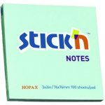 Hopax Stick'n Pastel Notes modrý 76 x 76 mm 100 listů – Zboží Živě