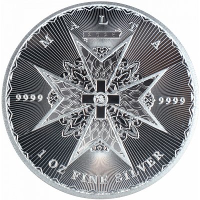 Pressburg Mint Stříbrná mince Maltézský kříž Symbol rytířské cti 2025 1 oz – Zboží Mobilmania