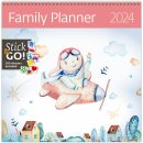 Nástěnný poznámkový Family Planner 2024