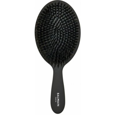 BALMAIN Kartáč na vlasy s s 100% kančími štětinami pro vysoký lesk černý – Zbozi.Blesk.cz