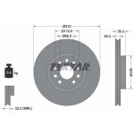 Brzdový kotouč TEXTAR 92120505 | Zboží Auto