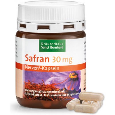 Sanct Bernhard Šafrán 60 kapslí – Hledejceny.cz