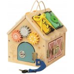 2Kids Toys Activity board Domeček přírodní malý – Hledejceny.cz