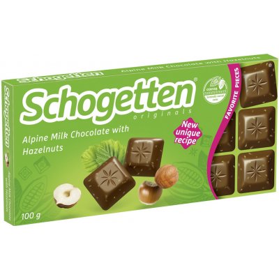 Schogetten Milk Chocolate Hazelnuts 100 g – Zboží Dáma