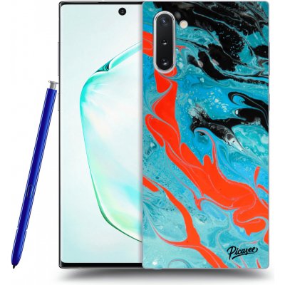 Pouzdro Picasee silikonové Samsung Galaxy Note 10 N970F - Blue Magma čiré