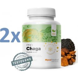 MycoMedica Chaga PRO 2 x 90 kapslí