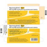 NEUROMULTIVIT NEO 40MG/90MG/0,25MG TBL FLM 20 – Hledejceny.cz