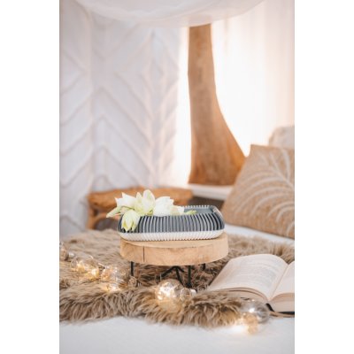Fiedler Design MISKA TANATO - Dvoubarevná, oválná, bílá-šedá – Hledejceny.cz