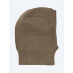 Dětská pletená merino kukla hnědá Cocoa Creme CeLaVi – Sleviste.cz