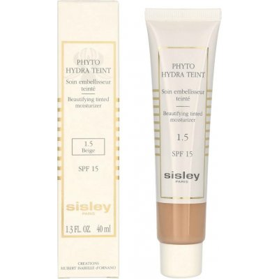 Sisley Zkrášlující tónovací hydratační krém SPF 15 Phyto Hydra Teint Beautifying Tinted Moisturizer 1,5 Beige 40 ml – Hledejceny.cz