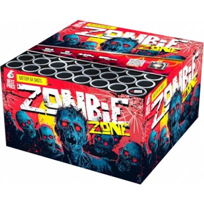 Kompaktní ohňostroj Zombie zone 64 ran 20 mm – Zboží Mobilmania