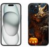 Pouzdro a kryt na mobilní telefon Apple mmCase iPhone 15 - halloweenská příšera