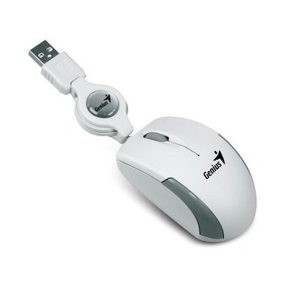 GENIUS Micro Traveler V2 / drátová / 1200 dpi / USB / bílá (31010125108)