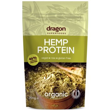 Dragon Superfoods Konopný protein BIO RAW 200 g