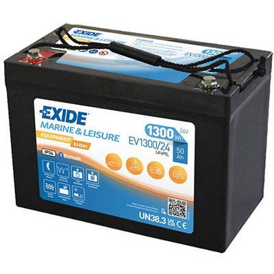 EXIDE EQUIPMENT 24V 50Ah EV1300/24 – Hledejceny.cz