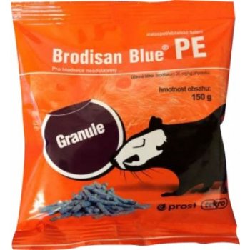Nohel Garden Brodisan Blue PE granule k hubení hlodavců sáček 150 g