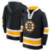 Pánská mikina s potiskem Fanatics Mikina Boston Bruins Mens Laced Hockey Hoodie