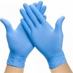 H2O COOL Jednorázové nitrilové vyšetřovací rukavice modré 100 ks – Hledejceny.cz