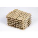 Kolíčky dřevěné dekorační 35mm Počet kusů: 100 – Zboží Dáma