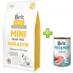 Brit Care Mini Grain-free Hair & Skin Salmon & Herring 2 kg – Sleviste.cz