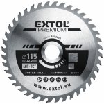 EXTOL PREMIUM pilový kotouč s SK plátky, 115x1,3x22,2mm, 40T, šířka SK plátků 2,6mm – Hledejceny.cz