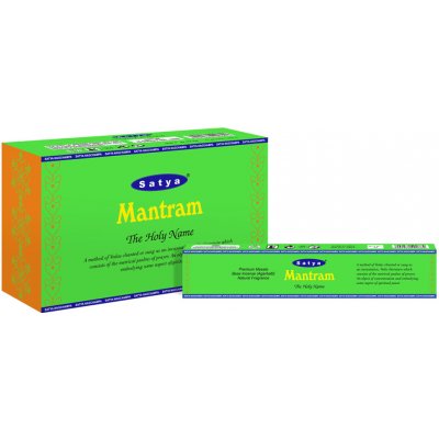 Shrinivas Satya vonné tyčinky Mantram The Holy 15 g – Hledejceny.cz