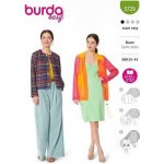 Střih Burda zelený 5729 - kabátek, francouzské sako, sportovní bunda – Zboží Dáma