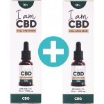 I am CBD Full Spectrum CBG konopný olej 10% 10 ml – Sleviste.cz