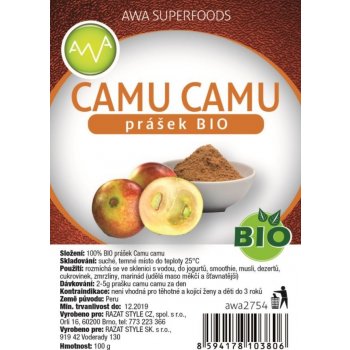 AWA superfoods Camu Camu prášek BIO 100 g