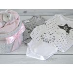 dortNEdort Plenkový dort s růžovou mašlí pro holčičku – Zboží Dáma dortNEdort Plenkový dort s růžovou mašlí pro holčičku – Zboží Dáma