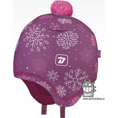 Dráče Dívčí zimní funkční čepice Dráče Polárka fialová Fialová – Zboží Dáma