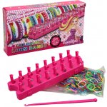 udělej si náramek gumičky barevné Loom Bands + tkalcovský stav – Zboží Dáma